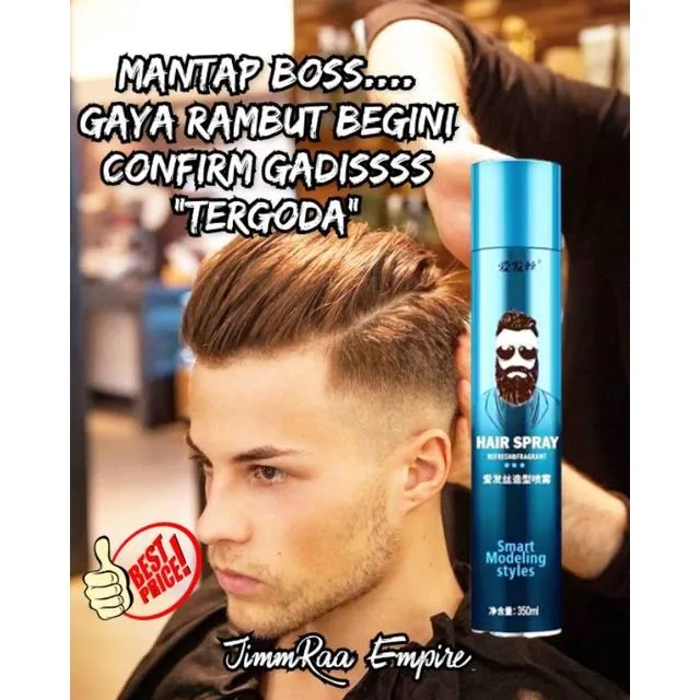 The new 2022 🔥FAST SHIPPING🔥 Barber Stylish air Styling Spray Rambut  Lelaki Extra Hold Hair Spray Minyak Rambut Lelaki Gel Rambut | Lazada