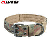 CLIMBER 【ส่งเร็ว】ปลอกคอสุนัขฝึกกลางแจ้งสายรัดไนลอนสองชั้นหนาปรับได้แข็งแรงสำหรับสายรัดสุนัขแอปพลิเคชันหลากหลายสี