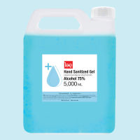 เจลล้างมือ แอลกอฮอลล์เจล 75% hand sanitizer gel gallon ขนาด 5,000ml แกลลอน 5 ลิตร by ido