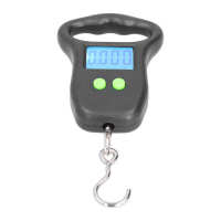 Hanging Scale Hook Scale Accurate Portable Mini Hook Scale for Luggage for Tackle Bag Weighing Supplies Electronic Hook Scale Luggage Scales