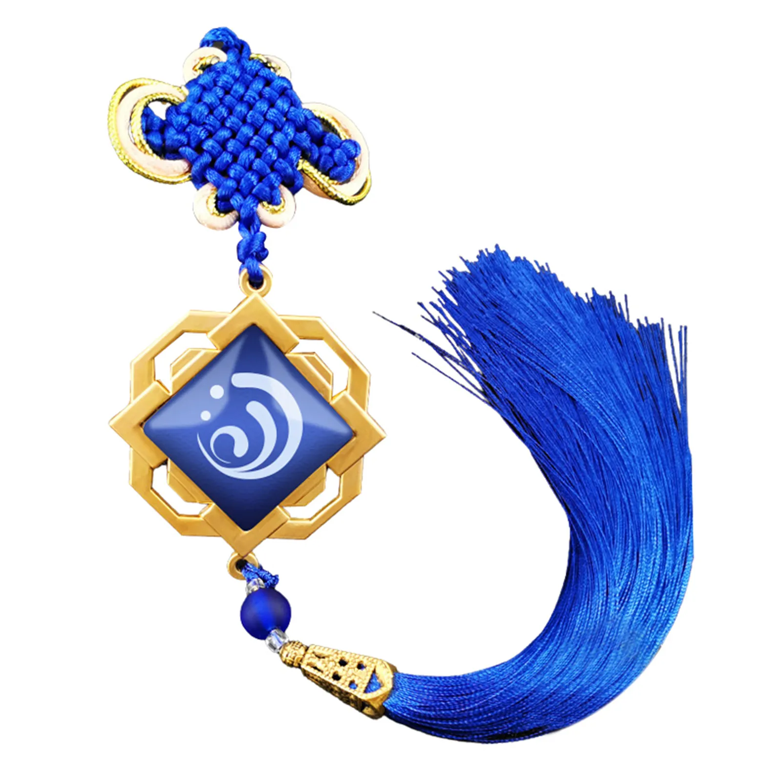Genshin Impact Vision Keychain with Tassels and Lanyards 7 Element Weapons  Luminous Eye of God Key Chain Gift Bag Key Chains | Lazada PH