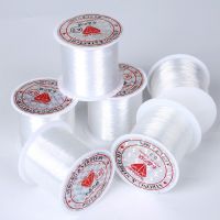 0.2/0.25/0.3/0.35/0.4/0.45/0.5/0.6mm Transparent Crystal Line Non Elastic Beading Wire Cord DIY Jewelry Making Supplies Beads