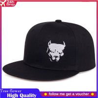 ผู้ชายผู้หญิงสุนัขพิทบูลเบสบอลหมวกสำหรับ Hip Hop Cotton Trucker หมวกพ่อหมวกปรับ Snapback หมวก gorras