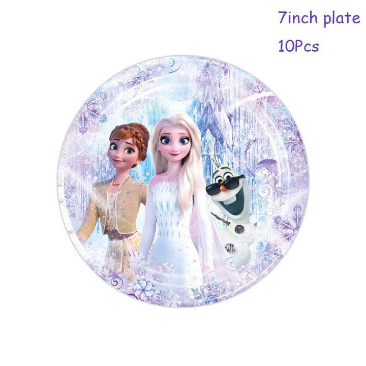 cw-frozen-birthday-decoration-disposable-tableware-set-plate-napkin-balloons-baby-shower-snow-supplies