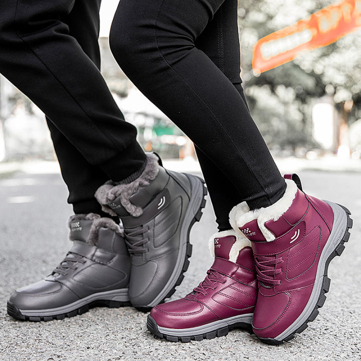 nine-oclock-winter-couple-casual-boots-stylish-leather-high-top-sneaker-for-men-outdoor-quality-warm-plush-lined-female-shoes
