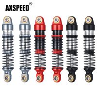 AXSPEED 4Pcs/Set Aluminum Alloy Shock Absorber Damper for TRX4M Bronco Defender 1/18 RC Crawler Car Model Upgrade Parts