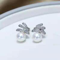 Fashion earrings ต่างหูเงินแท้925 สินค้าใหม่ ตุ้มหูเกาหลี ต่างหู ต่างหูผู้หญิง