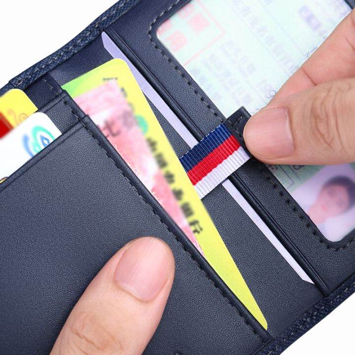 layor-wallet-บัตรเครดิตบางเฉียบสั้นหลายบัตรมินิ-cowhide-เหรียญ-menwallet