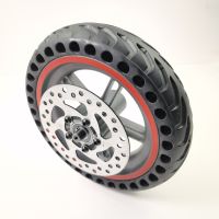 【LZ】 8.5 Inch Rubber Tire Scooter Solid Rear Tire With Wheel Hub Disc Brake For Xiaomi M365/Pro Electric Skateboard Hoverboard Parts