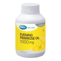 MEGA We Care Evening Primrose Oil 1000mg เมก้า วี แคร์ น้ำมันดอกอีฟนิ่งพริมโรส 30 แคปซูล