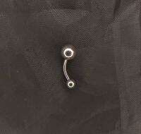 จิวเจาะ คิ้ว 316L Surgical Steel. "BANANA Ball-Ball" Body Piercing eyebrow