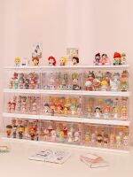 ☋✷﹉ Acrylic Blind Box Showcase Action Figures Display Case Model Collectible Dust-proof Artcrafts Box Toy Doll Storage Organizer New