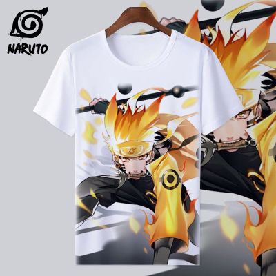 【In Stocks】Naruto Uzumaki T-Shirt for kids Summer Short Sleeve Cool Boys and girls Shirt 3-13 Years Old Baby Birthday Gift