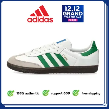 Shop Adidas Samba Og White Green with great discounts and prices