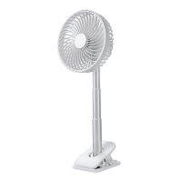 Retractable Floor Fan Clip Household Home Office USB Fans Portable Desktop Table Ventilador 12 hours Timed Silent Hanging clamp