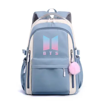 BTS Monster JIN SUGA Jimin V Casual Backpack Daypack College Bag