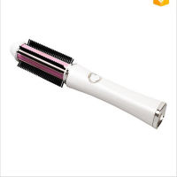 Portable Electric Rechargeable Hair Straightener Brush Wireless Curling Hairbrush Wand Roller Styling Wavy Salon Curl Iron Tool