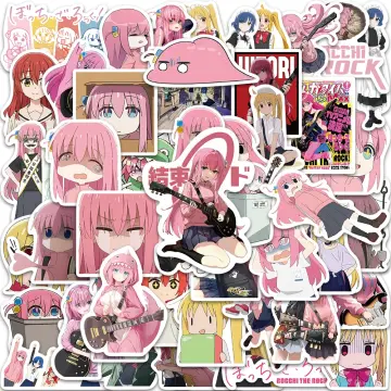  50Pcs Manga BOCCHI The Rock! Stickers for Kids