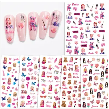 Bratz Doll 3D Character Nail Stickers Self Adhesive Transfer