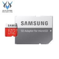 Thẻ nhớ MicroSDXC Samsung Evo Plus 512GB U3 4K 100MB s - box Anh kèm Adapter (Đỏ) - Phụ Kiện 1986 thumbnail