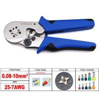 European style tubular insulated terminal crimping pliers needle-shaped cold terminal crimping pliers 46 side type HSC86-6