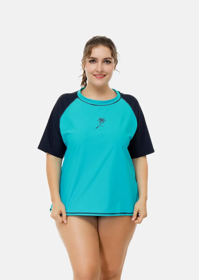 Uv swim shirts hot sale plus size