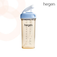 ขวดหัดดื่มพร้อมหลอด Hegen PCTO™  330ml/11oz Straw Cup 2.0 PPSU Blue HEG13190185