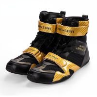 Selling Wrestling Shoes for Men Top Quality Gym Shoe Man Hook &amp; Loop Boxing Shoe Mens Luxury Brand Designer Wrestling Boots