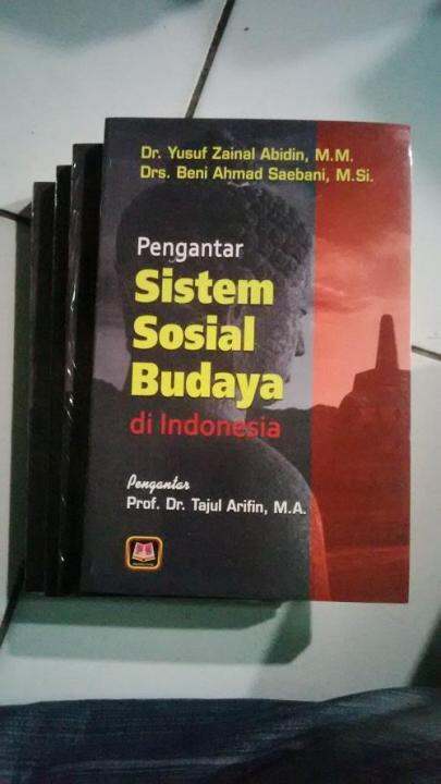 Buku Pengantar Sistem Sosial Budaya Di Indonesia Yusuf Zainal Abidin