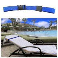 Beach Towel Bands Multifunctional Beach Chair Towel Bands Beach Towel Holder Elastic Strap With Adjustable Buckle For Lounge