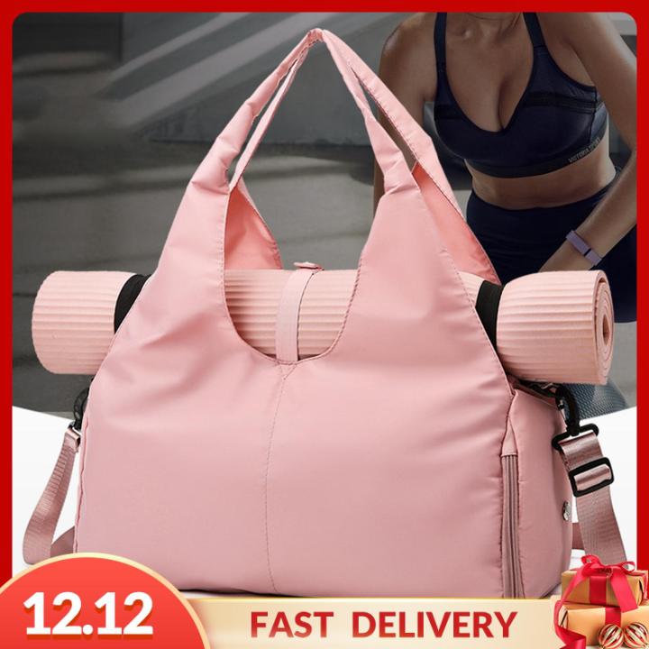 gispark-กระเป๋ากระเป๋าเดินทางกระเป๋ากีฬาสำหรับผู้หญิงแบบพกพาสำหรับการออกกำลังกายกลางแจ้ง