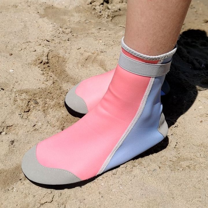hot-sale-high-tube-beach-shoes-and-for-men-women-breathable-non-slip-quick-drying-childrens-upstream-swimming-soft-soled-seawater