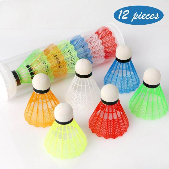 12pcs-lot-badminton-balls-lightweight-plasticbadminton-shuttlecock-colorful-plastic-badminton-outdoor-sports-activities-supplies