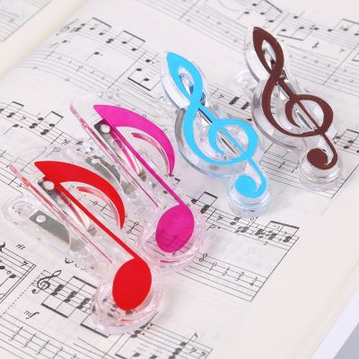 Music Score Clip Piano Folder A4 Decorative Note Clamp Book Clips Bookmark Paperclips Stationery Office Binding Supplies