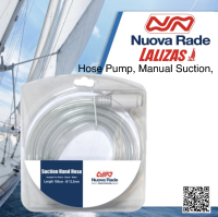 NUOVA RADE Hose Pump, Manual Suction, Transparent