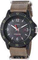 Timex Mens Expedition Gallatin Solar-Powered Watch Green/Black