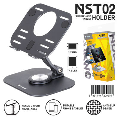 Nubwo NST02 Smartphone Tablet Holder แท่นวางมือถือแบบโลหะ สามารถใช้ได้ทั้ง Smartphone และ Tablet