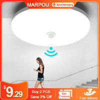 LED Ceiling Lamp PIR Motion Sensor 220V 110V 9W 13W 18W 24W 36W Warm White Cold White Mordern Ceiling Lights For Foyer Hallways