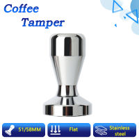 แทมเปอร์ แทมเปอร์กดกาแฟ 51 58มิล ค้อนผงกาแฟ ที่กดกาแฟสเตนเลส Stainless Steel Coffee Tamper ค้อนผง เครื่องมือกดกาแฟ