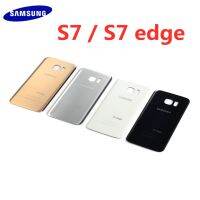 【Worth-Buy】 G930f S7 G930p กระจกที่อยู่อาศัยฝาหลังประตูหลังสำหรับ Samsung Galaxy S7 Edge G935f G935p กาวสติ๊กเกอร์ Cover3m