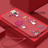 ฟรีสายคล้องดีไซน์เคสลายการ์ตูนอะนิเมะน่ารักสำหรับซัมซุงโน้ต8เคสโทรศัพท์เคสนิ่มที่ได้รับความนิยม TPU อ่อนลายการ์ตูนดีไซน์ขอบตรง