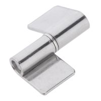 Heavy Duty Boat Weldable Gate Hinges Stainless Steel 2mm Leaf Thickness