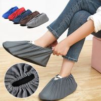 Waterproof Non-slip Shoe Covers for Shoes Dust Proof Reusable Rain Boots Cover Men Women Indoor Washable Overshoes Accessories Rain Boots