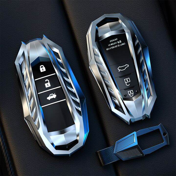 zinc-alloy-car-key-cover-case-protector-for-toyota-prius-camry-corolla-chr-c-hr-rav4-land-cruiser-prado-car-styling-accessories