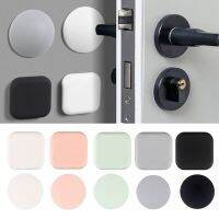 1pcs Silicone Door Stopper Self Adhesive Anti-collision Pad Refrigerator Cabinet Door Handle Mute Protection Pad Wall Protector Door Hardware Locks