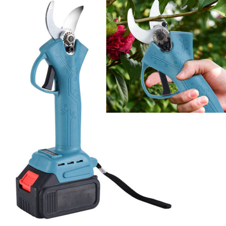 Cordless Pruning Shears, Professional Power Secateurs With 30mm Cutting ...