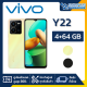 Vivo Y22 (4+64GB) + กล้องหลัง 2 ตัว + จอกว้าง 6.55