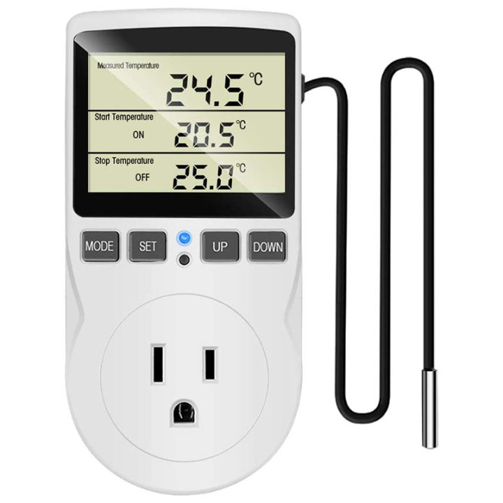 DIGITEN Temperature Controller with Timer Reptile Thermostat Timer