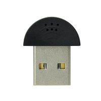 Super Mini USB Computer Microphone Mic Smallest Home Audio Adapter for PC Laptop Desktop Chatting Recording FaceTime M5TB