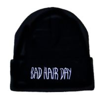 【YD】 Beanie Knit Hats Bad Hair Day Hip Pop Hat Men Ski